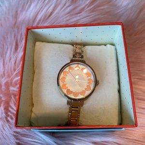 Kate Spade Rose Gold Heart Watch